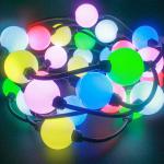 Outdoor Motif LED Point Light , Ball Shaped Christmas Lights 3D Luminous 50MM