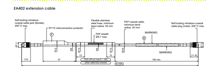 EA402 913-402-000-013 A2-E090-F0-G000 Proximity Transducers