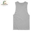 Plain 100 Percent Cotton Men'S Tank Top Shirts , Fashinal Slim Fit Singlet