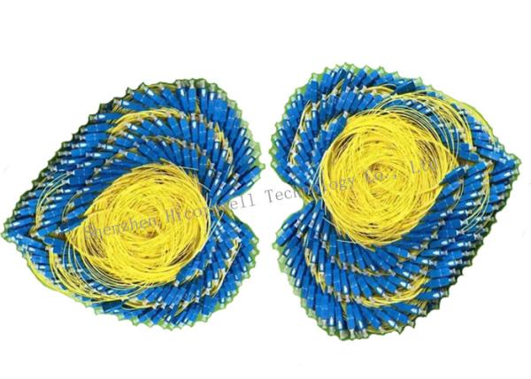 GJFJV-02 0.9 Distribution Tight Buffer Glass Fiber Optic Pigtail SC UPC 1M