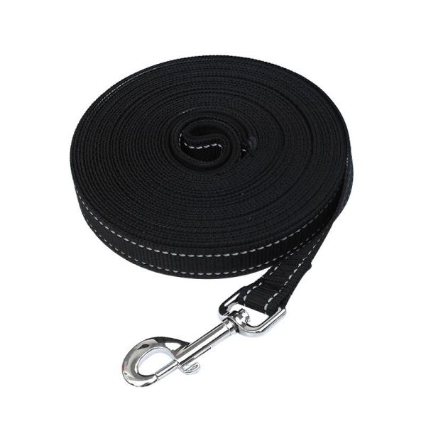 Soft Padded Handle Reflective Nylon Dog Leash With For Training Walking Lead