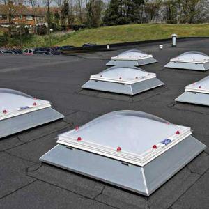 China Clear Commercial Dome Skylights , 100 % Virgin Polycarbonate Skylight Dome Cover wholesale