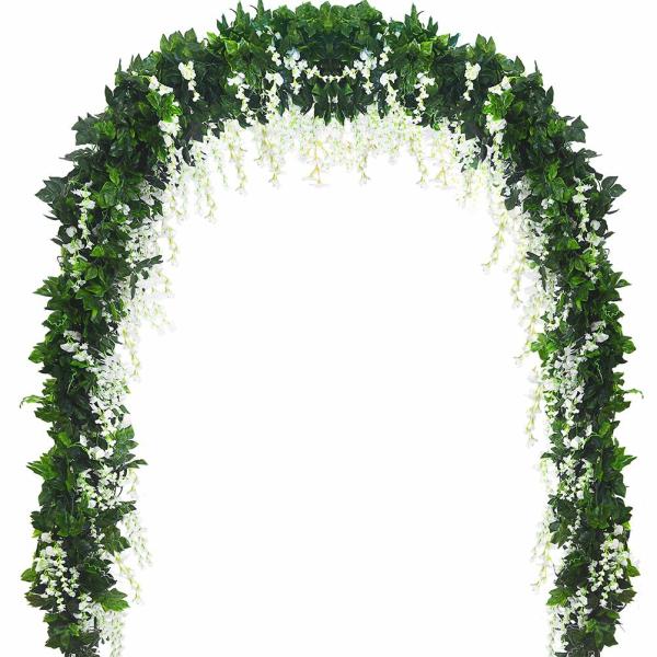 Beautiful Wedding Party Decorations Artificial Silk Wisteria Vine Balloon
