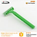 Wholesale High Quality Twin Blade Hotel Disposable Shaver Razors Women Pink