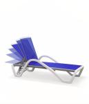 Outdoor Seating Italian Design Luxury Lounge And Bench Chair Sun Resistant