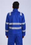 Anti- Liquid Chemical Protective Clothing , FR Chemical Resistant Coveralls