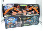 Fast Load Shooting Bow Set Kids Play Toys W / Whistle Sound Arrows 125 Feet