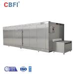 Blast Chiller Tunnel Cold Storage Refrigeration Equipment For Aquatic Goods