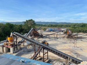China 500t/H Coal Crushing And Screening Plant Conveyor Belt Jaw Crusher wholesale