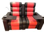 580mm Combination Electric Recliner Leather Sofa Couch