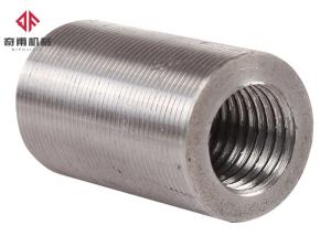 China Civil Construction Threaded Rebar Coupler Reinforcing Steel 12-40mm wholesale