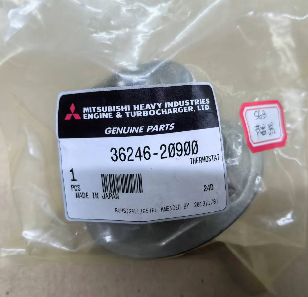 Mitsubishi Heavy Industries Spare Parts Durable Metal Alloy S6B Thermostat 36246-20900 Japan