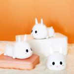 155*89*112mm Cute Cartoon Warm White Bunny Baby Sleep Night Light LED Rabbit