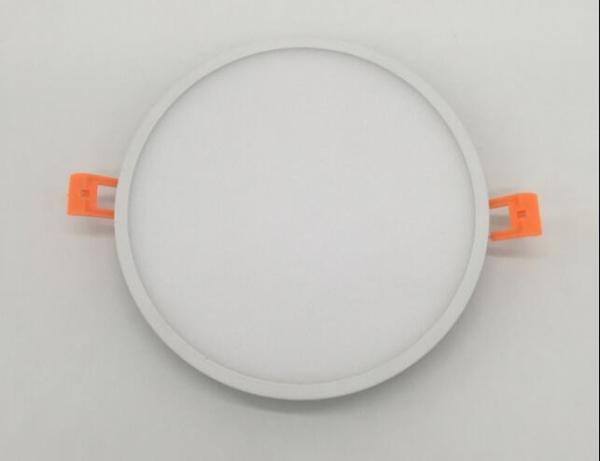 round/square small led panel light narrow border slim design more lighting area