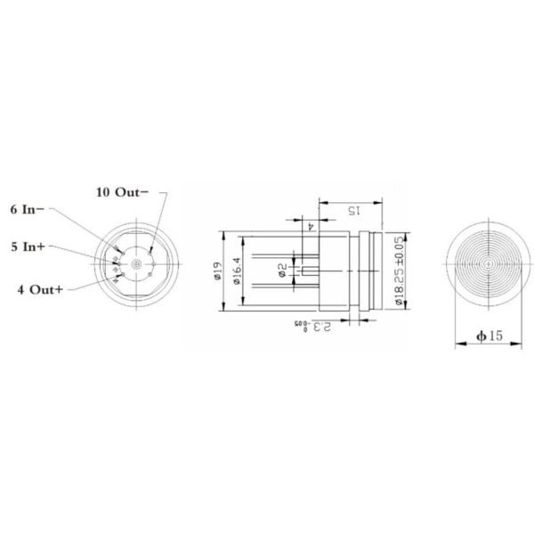 Baoji Hengtong Low Cost Price Industrial Diffusion Silicon Pressure Sensor