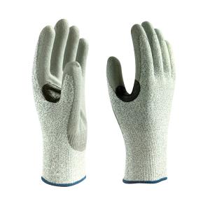 China Highly Durable HPPE PU Coated Cut Resistant Level 5 Safety Work Gloves for Industrial wholesale