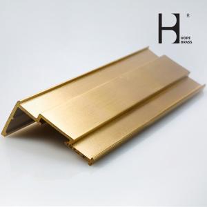 China Brass Alloy Industrial Durable Copper Extrusion Profiles 5mm to 180mm C38500 C3604 C3603 CuZn39Pb2 ODM OEM wholesale