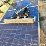 Auto Industry Solar Photovoltaic Panels Cleaning Robot with 1 Year After-sales