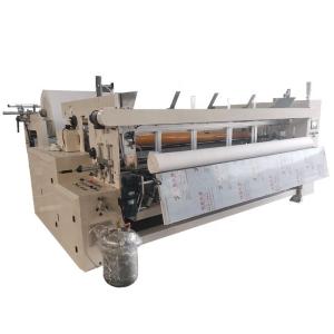 China 2200mm Toilet Tissue Making Machine With Embossing And Gluing Paper Slitter Rewinder wholesale