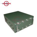 Military Green Shell Cell Phone Signal Jammer For 2G 3G 4G 5G GPS Signal