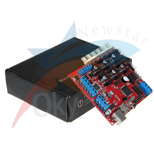 RepRap Megatronics V2.0 Mainboard Steppermotors Driver Board