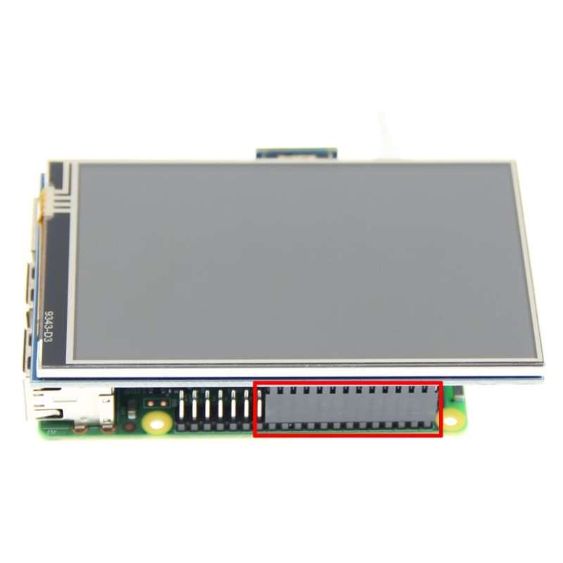4 Inch Raspberry Pi Zero Touch Screen LCD Display 800*480 HDMI Port RTP Touch Panel