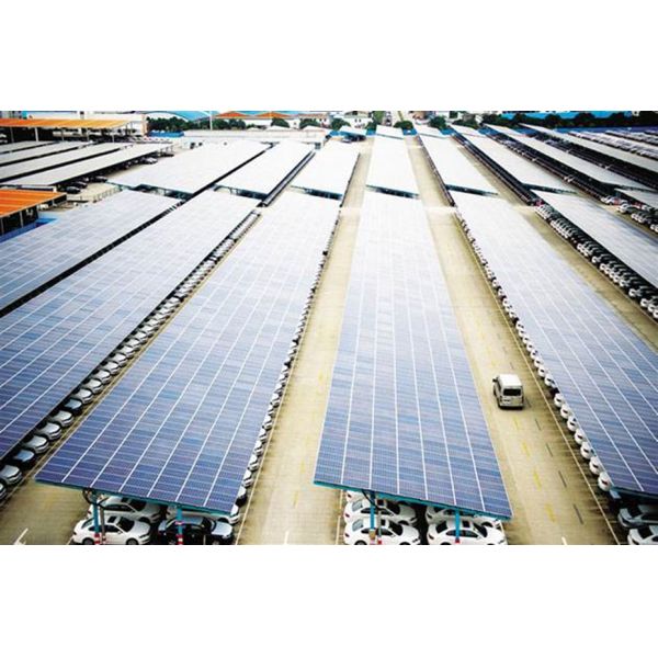 Corrosion Resistant Aluminum Solar Panel Carport Mounting Structure