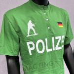 Short Sleeve 100% Cotton Polo T Shirts for Men Custom Button Stand Collar
