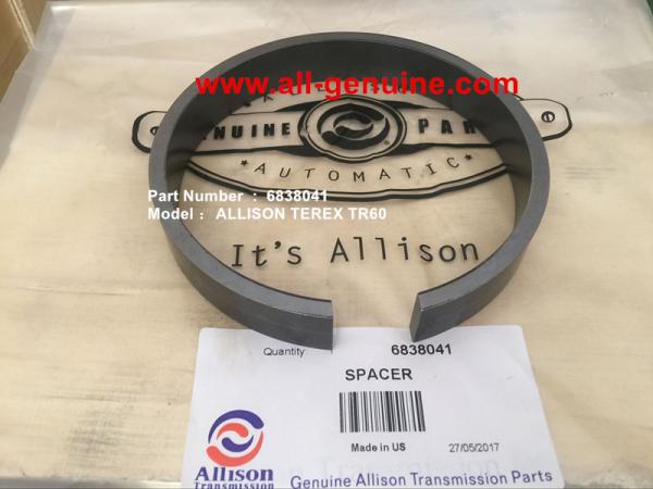 ALLISON TRANSMISSION 6838041 SPACER TEREX TR35A 3305F 3305G 3305K 3305B RTD