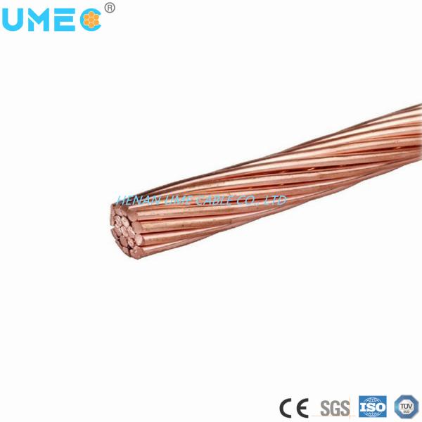 Overhead Wire Transmission Line Bare Copper Conductor 1.5mm 2.5mm 4mm BS ASTM