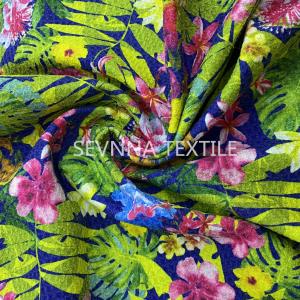 China Swim Towelling Yoga Print Fabric Recycled Polyester 260GSM wholesale