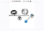 CIP Port DN50 1.4301 Manual Butterfly Sanitary Ball Valve