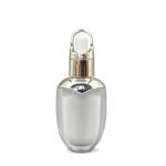 Essential Oil Container 10ml Dropper Bottle Acrylic Oval Shape Double Wall