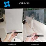 PDLC Smart Film For Glass Partitions, Switchable Privacy Glass Film