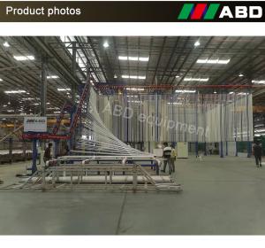 China Spray Booths Metal Powder Coating Line 50W Manual Overhead Conveyor wholesale