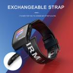 Promotional Gift LED Digital Watch Easy To Wear With Stainless Steel Case Back