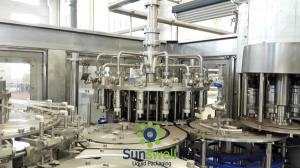 China 3 In 1 Grapefruit Hot Filling Machine Stainless Steel Gravity Filling wholesale