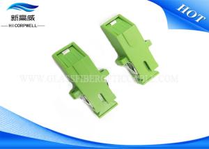 China SM SC APC Fiber Optic Components Sinplex Fiber Optic Adapter Auto Shutter wholesale