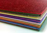 2mm A4 Hot Melt Adhesive Glitter EVA Foam Sheet For EVA Products