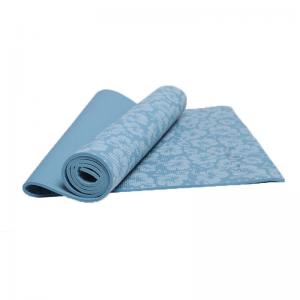 China ECO PVC yoga mat 183*61cm printing logo yoga mat washable easy dry anti slip yoga mat wholesale