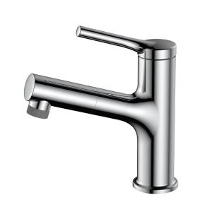 China Pull Down Sprayer 1.6KGS 196mm Wash Basin Faucet wholesale