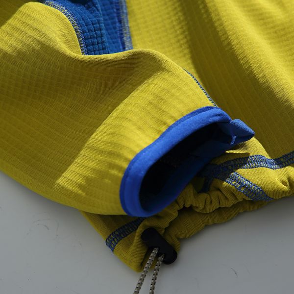 Custom OEM ODM Half Zip Stand Collar Thermal Pullover, Constant Temperature Warm Outdoor Color Block Fleece Top, Custom Logo & Fabric Supported
