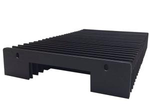 China Rectangular Accordion Bellow Cover Plastic Nylon Material For Lifting Table wholesale