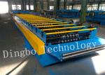 Roof Tile Corrugated Roll Forming Machine Color Steel Plate , 380V 50Hz