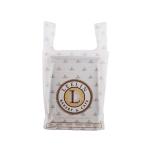 Customized Size Die Cut Handle Plastic Bags T Shirt Shopping Bags For Leisure