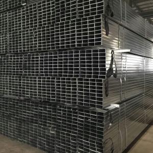 China BS 1387 Hollow Section Zinc Coated Welded Square Tube wholesale