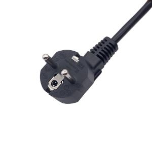 China 16A 250V Korea Power Cord C5 C13 Male To Female Laptop 3 Pin Plug Extension wholesale