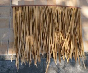 China 45*50cm and 30*45cm Thatch Roof Tiles 0072 Fireproof Synthetic Artificial Tiles wholesale