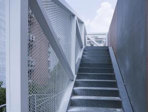 China Sound Absorption Metal Expanded Mesh Panels 0.5mm Thickness wholesale