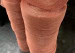 0.25mm Ultra Fine Copper Knitted Mesh Screen Fabric